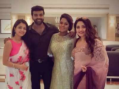 Newlywed Bigg Boss Tamil fame Ramya NSK and Sathya share the video of their star studded reception
