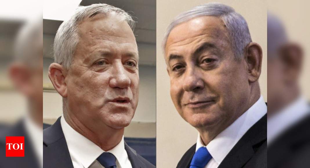 Netanyahu Gantz In Standoff Over Unity Government Times Of India