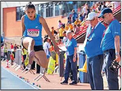 Bhopal: Ankita's gold medals are now world records