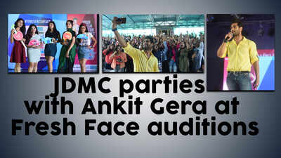 JDMC parties with Ankit Gera at Fresh Face auditions