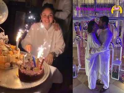 Kareena Kapoor Khan rings in her 39th birthday with Saif Ali Khan at Pataudi Palace; sister Karisma Kapoor shares moments from the celebration
