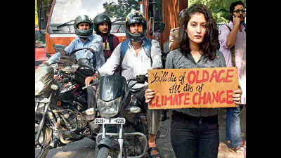 Changing for climate: Hundreds march for cause at Lodhi Garden