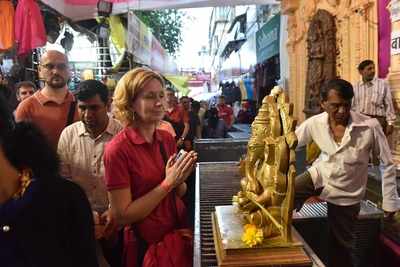 Expats in Pune soak in the Ganeshotsav festivities