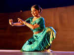 Celebrated dancer Malavika Sarrukai performs at an event