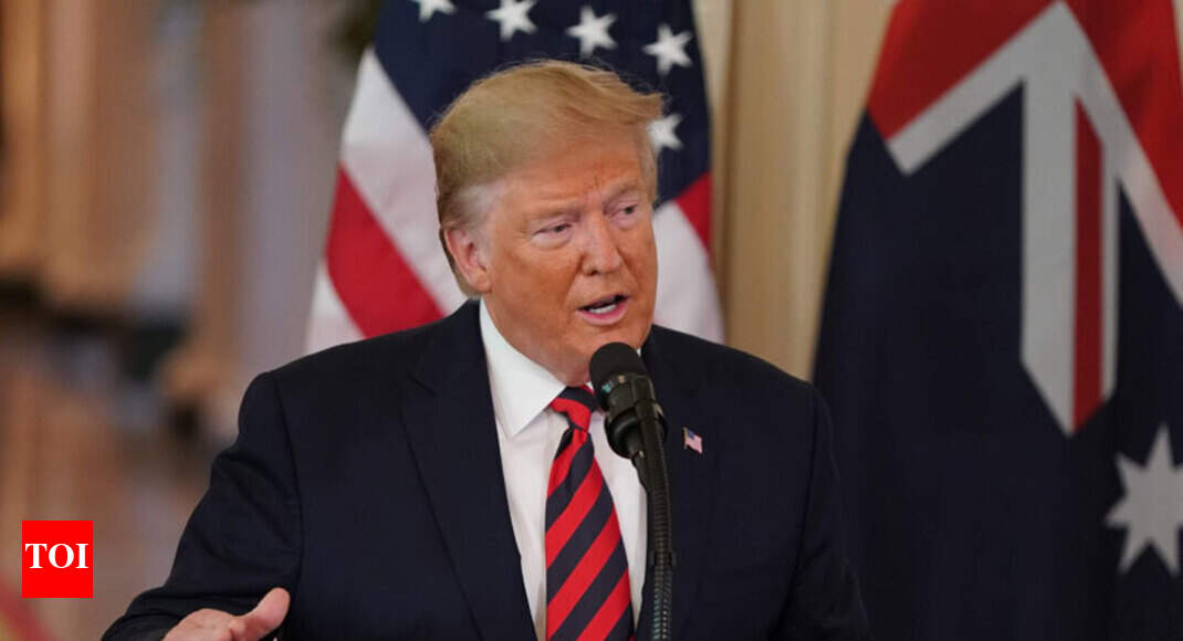 China is threat to world: US President Trump