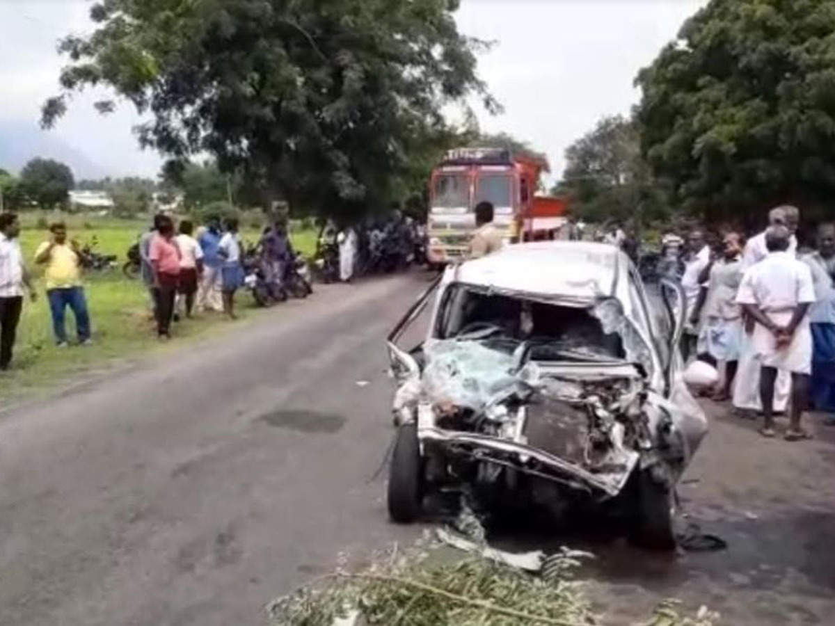 Tamil Nadu Five Killed In Road Accident In Namakkal District Chennai News Times Of India