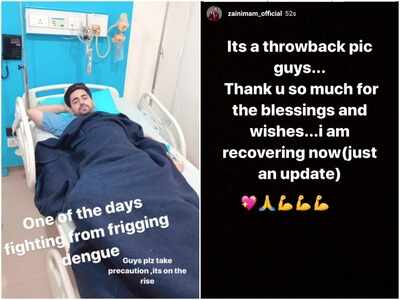 After being diagnosed with Dengue; Ek Bhram — Sarvagun Sampanna actor Zain Imam urges fans to take precautions