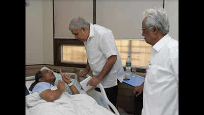 West Bengal governor visits Jadavpur University VC at hospital