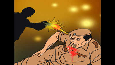 Muzaffarpur cop shot, arms looted