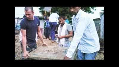 Flood ravages jawan’s home, he helps others rebuild lives