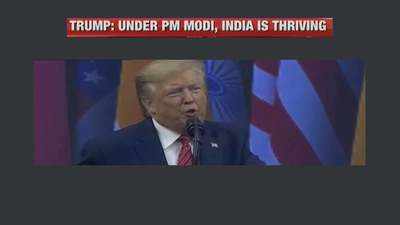 Howdy Modi event: We are looking forward to have a close space cooperation with India: Donald Trump
