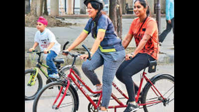 Car-Free Day in Chandigarh today, try going to office by bus