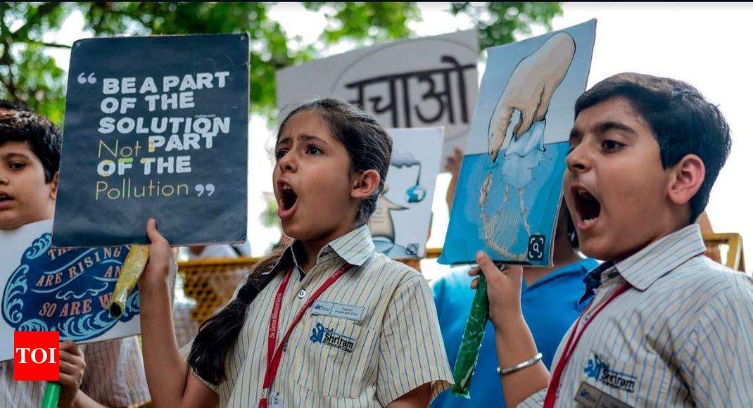 Climate change has now entered the classroom - Times of India