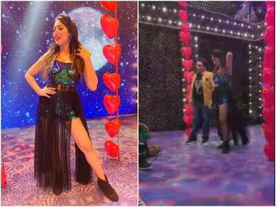 Taarak Mehta Ka Ooltah Chashmah: Munmun Dutta turns up the heat in her BTS video with Jethalal aka Dilip Joshi - Times of India Taarak Mehta Ka Ooltah Chashmah: Munmun Dutta turns up the heat in her BTS video with Jethalal aka Dilip Joshi - Times of India