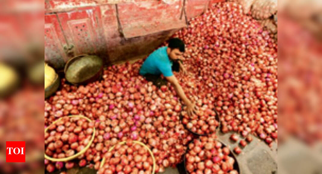 Onion shortage likely in Gujarat after Diwali Rajkot News Times of