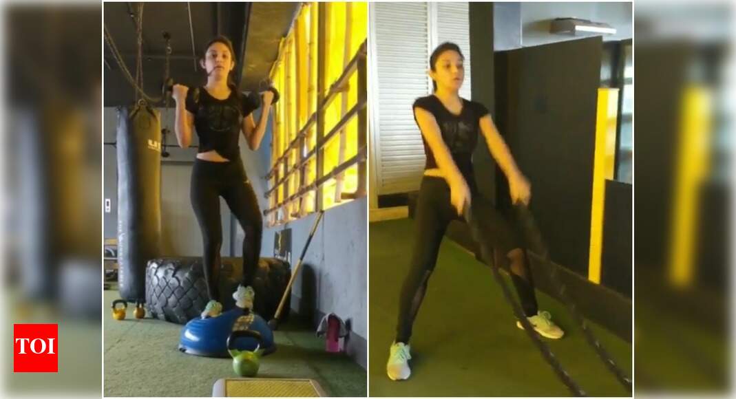 Monday Motivation: Roop actress Donal Bisht undergoes rigorous training ...