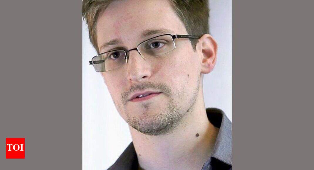 The United States files lawsuit on Snowden for memoir - Times of India