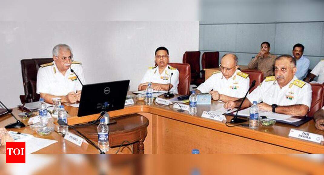 Navy reviews refit programme | Visakhapatnam News - Times of India