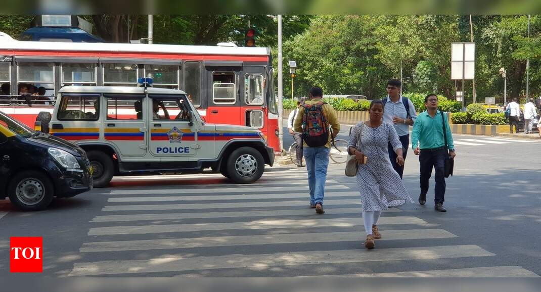 The respect for zebra crossing lost Times of India