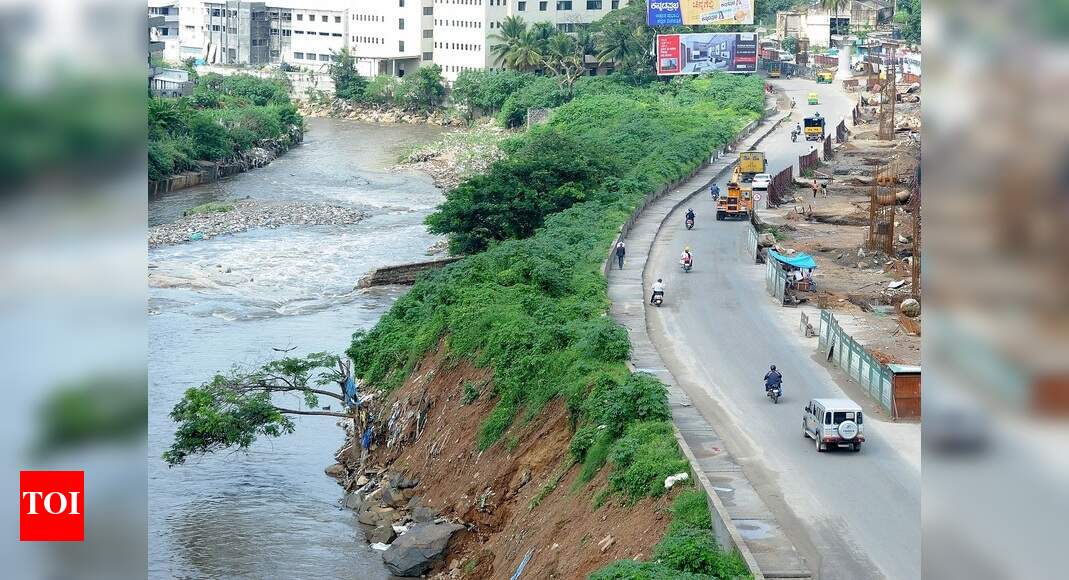 Bengaluru Yellowish water in Vrishabhavathi river sparks panic