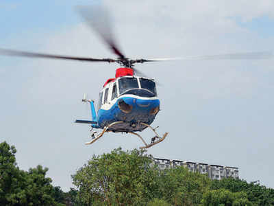 Pune-Mumbai chopper service to take off next month