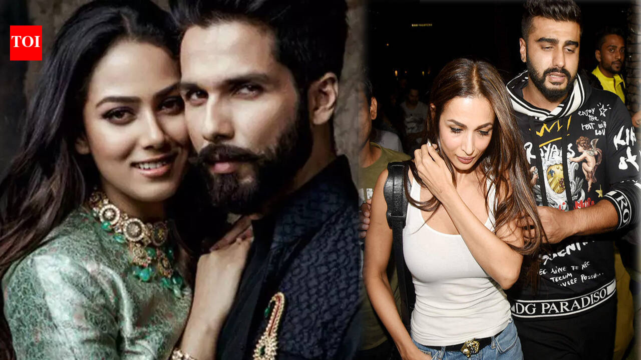 From Shahid Kapoor-Mira Rajput to Arjun Kapoor-Malaika Arora, Bollywood ...