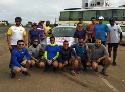 Pune runners participate in 'Stairway to Heaven'