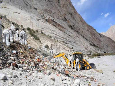 Army removes 130 tonnes of solid waste from Siachen glacier