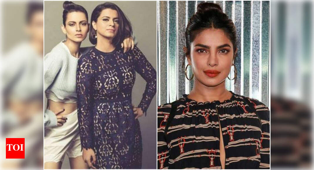 Kangana Ranaut's sister Rangoli Chandel takes a dig at Priyanka Chopra on her #howdareyou tweet