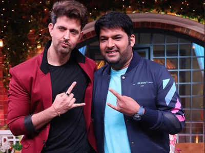 The Kapil Sharma Show: Kapil tries matching step with Hrithik Roshan on the show