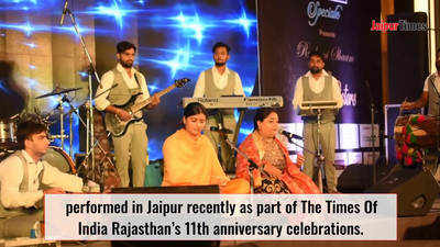 Tung Tung Baje: Nooran Sisters get Jaipur’s audiences singing along