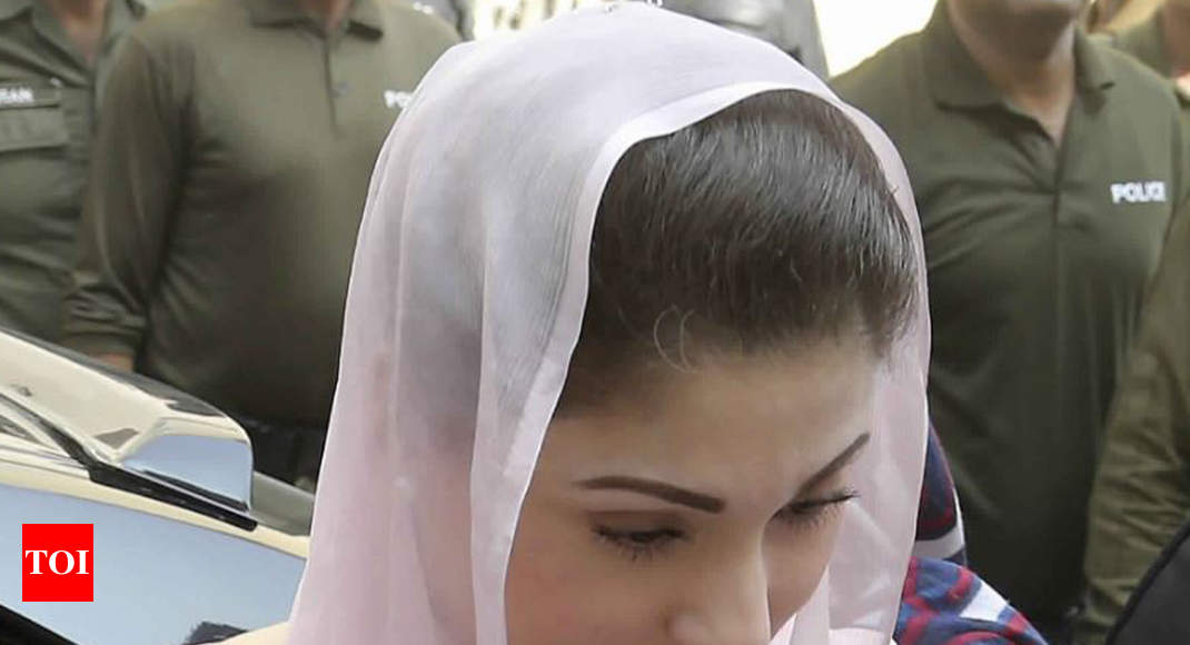 Maryam Nawaz Sent To Jail On 14 Day Judicial Remand In Corruption Case Times Of India 4350