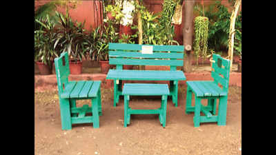 Plastic Recyclothon 2.0: NGO collects, recycles it into benches, bins, pencils