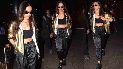 Deepika Padukone's Cool Airport Look As She Returns From Paris Fashion Week