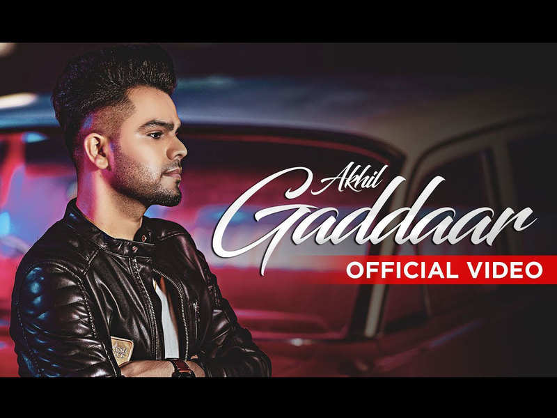 Akhil ft. Ikka's 'Gaddar' is out | Punjabi Movie News - Times of India