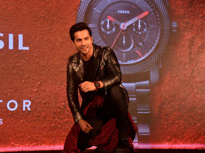 Varun Dhawan shares style tips as he launches his personalized Fossil watch!