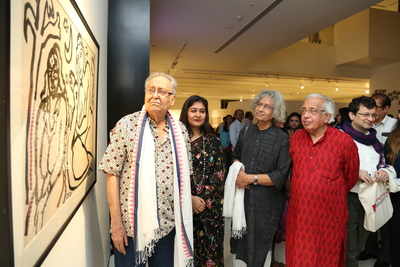 Jogen Chowdhury’s Solo Exhibition Draws Art Lovers | Events Movie News ...