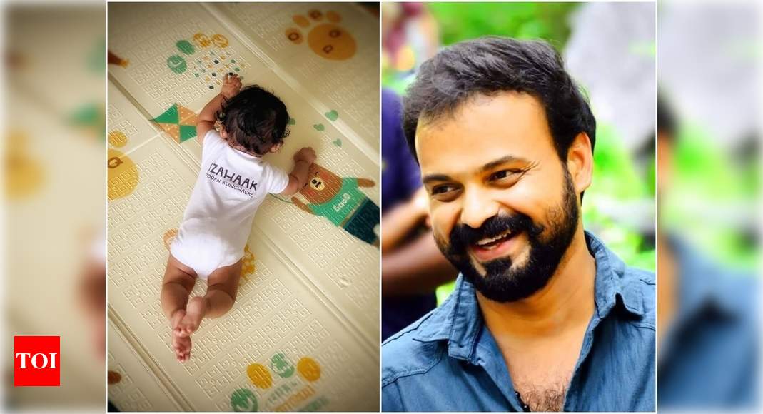 Swimming time for Kunchacko Boban's munchkin Izahaak! | Malayalam Movie