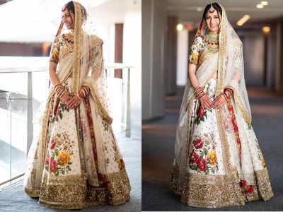 20+ Floral Lehenga Designs For Brides That Are Trending Big Time –  ShaadiWish-tmf.edu.vn