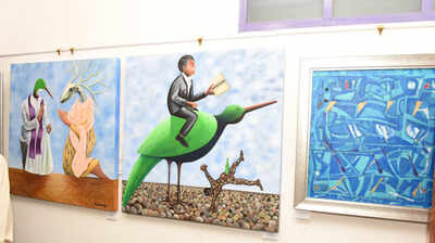 Annual exhibition of Suryakanthi art gallery