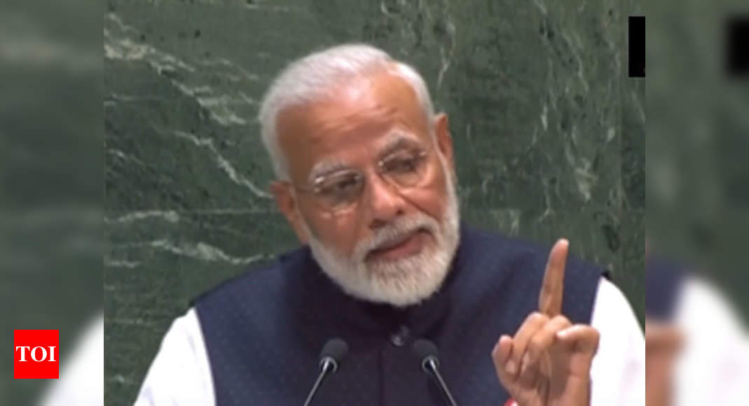 Modi Speech In UN 2019: India's Message To World Is Harmony And Peace ...