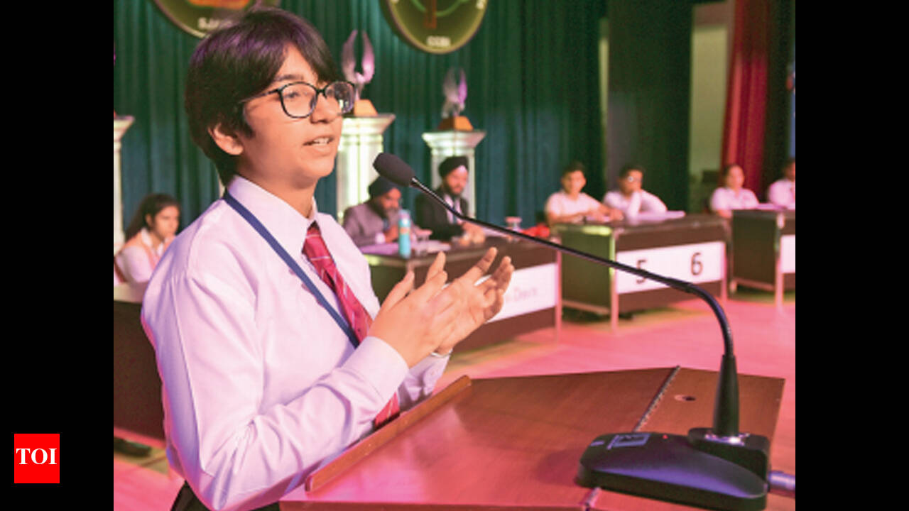 Chandigarh: Students debate on porn, banking, Bollywood in St Johns |  Chandigarh News - Times of India