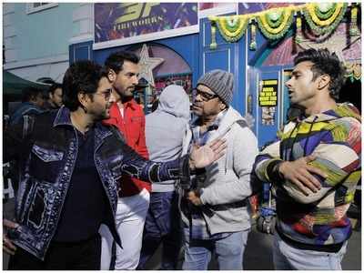 Why John Abraham, Arshad Warsi and Pulkit Samrat were shivering in the London cold…