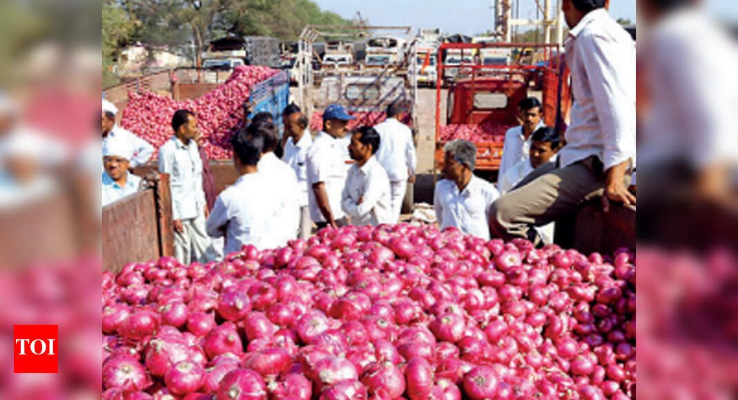 NAFED supplying onions from Nashik to five states Nashik News Times