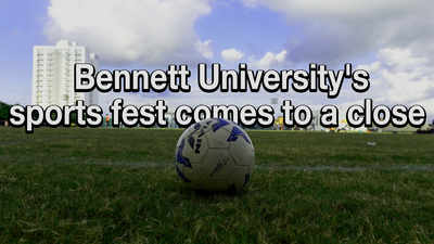 Bennett University's sports fest comes to a close