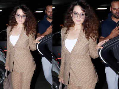 Kangana Ranaut's nude Burberry pantsuit costs more than an average girl