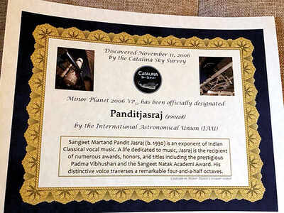Pandit Jasraj: This honour belongs to our divine Indian classical music