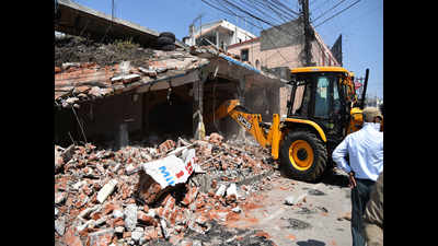 Navi Mumbai: Cidco carries out demolition drive at Taloja