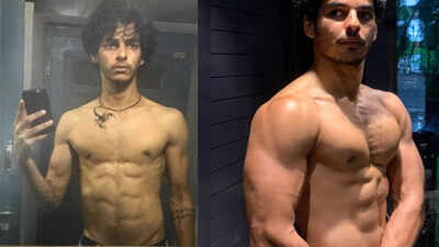 Ishaan Khatter shares photographs of his mind blowing transformation, father Rajesh Khattar is 'super proud'