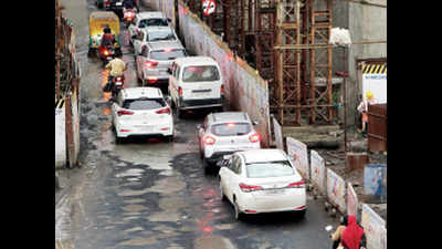 Rain exposes poor road work in Ahmedabad, citizens suffer